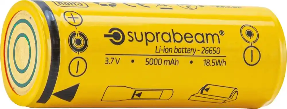 Suprabeam Ersatzakku passend zu Q7xr & Q7xrs | 1399618 Abverkauf