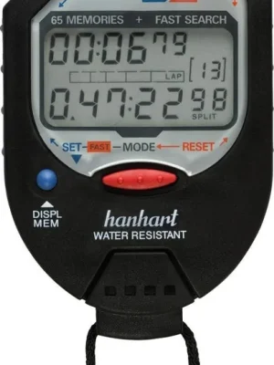 Hanhart Digitale-Stoppuhr 1/100Min. 1/100Sek. | 1409040 Markenware
