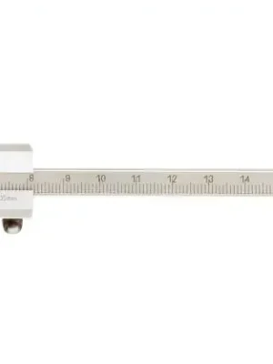 Expressversand HELIOS-PREISSER Tiefenmessschieber mit Messstift 200mm HP | 200 mm | 100 mm | 8 x 3 mm | 1,5 x 8 mm | 1412253