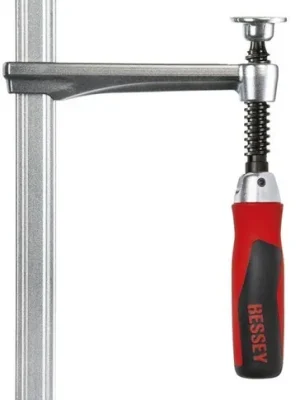 BESSEY Schraubzwinge Ganzstahl mit 2-Komponenten-Heft 250x120mm Klappgriff | 250 mm | 1413051 Preis Gesenkt