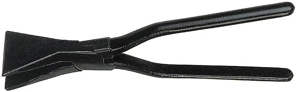 Aktuell Erdi Falzzange gerade | 280 mm | 60 mm | gerade | schwarz pulverbeschichtet | 60 mm | 1417245