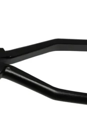 Mega-Angebot Erdi Falzzange 45Grad gebogen | 270 mm | 60 mm | 45° gebogen | schwarz pulverbeschichtet | 50 mm | 1413054
