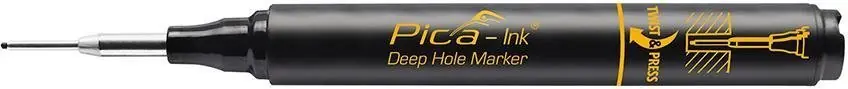 Pica Tieflochmarker -Ink schwarz | schwarz | 1408369 Abverkauf