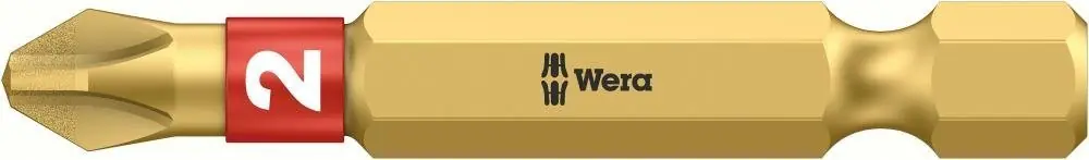 Bestpreis Wera Bit Diamant 1/4" DIN 3126 E6,3 PH2x50mm | PH 2 | 1415803