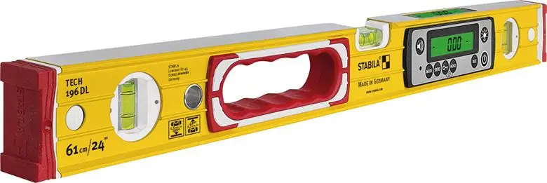 STABILA Elektronik-Wasserwaage TECH 196 DL 61cm IP 67 | 61 cm | 1414087 Neuheit