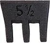 Hammerkeil SFIX Größe 0 16mm Steinmetz | 0 | 250–400 g | 16 mm | 1416131 Begrenztes Angebot