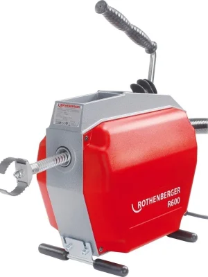 Rothenberger Rohrreinigungsmaschine R600 m.Schl. | 1415442 Top-Angebot
