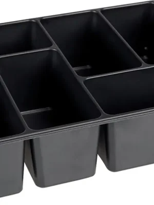 Neu L-BOXX Kleinteileeinsatz für L-BOXX 136, 6 Mulden B405xT315xH97 mm | 404 x 317 x 97 mm | Kleinteileeinsatz, 6 Mulden | 136 | 1407680