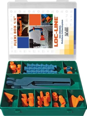 Billig LOC-LINE Kühlmittelschlauch-Satz Flexi-Box 27-teilig 1/4" | 1406339