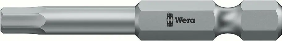 Heißes Angebot Wera Bit zähhart 1/4" DIN 3126 E6,3 Innensechskant 4x50mm | 4 mm | 1417564