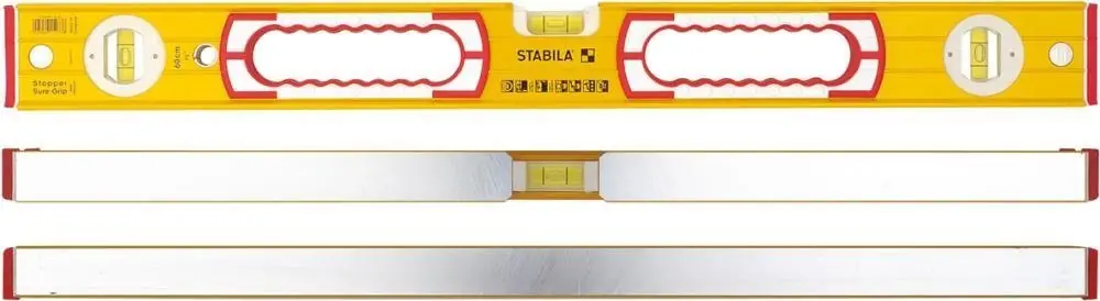 STABILA Wasserwaage LM m.Griffe 196-2 120cm | 120 cm | gefräst | 1413710 Letzte Chance