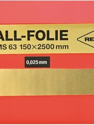 Record Metallfolie Stahl unlegiert 150x2500x0,100mm | 0,1 mm | 0,005 mm | 1409279 Markenware