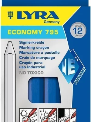 Top-Seller Lyra Signierkreide unpapiert 795 blau a 12St. | blau | 1411520