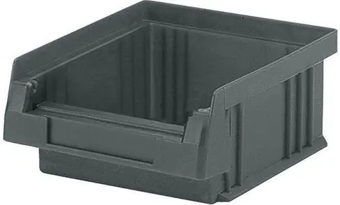 Aktuell LA-KA-PE Sichtlagerkasten PLK 5 B102xT89xH50 mm grau | 5 | 89/76 x 102 x 50 mm | 1404286