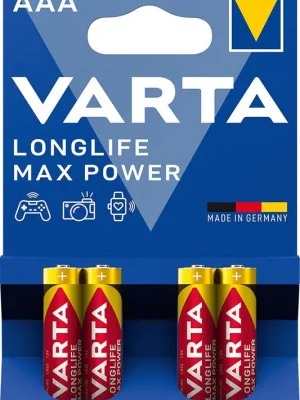 Varta Batterie LONGLIFE Max Power AAA 4er Blister | 1413570 Preis Gesenkt