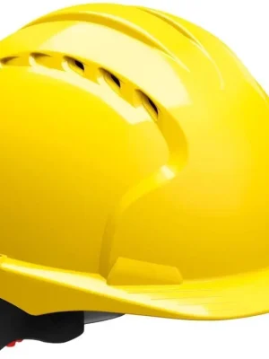 Markenware JSP Schutzhelm EVO3 m.Drehverschluss, EN 397, gelb | gelb | 1403010