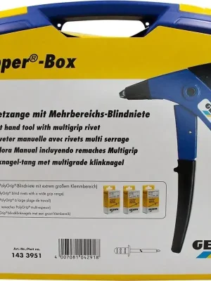 GESIPA Blindnietzangenbox Flipper | 1417371 Schnäppchen
