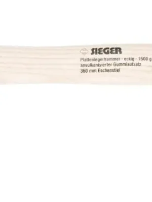 Expressversand Sieger Plattenlegerhammer 1500g eckig Idealspaten | 1417097