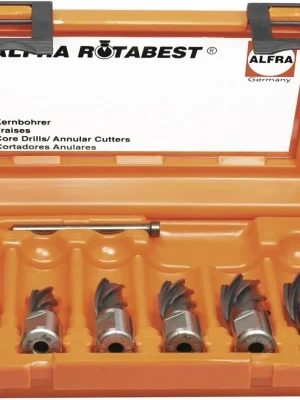 ALFRA Kernbohrer-Set im Koffer 6-tlg./30mm | 30 mm | 1412272 Expressversand