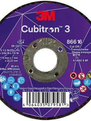 3M Trennscheibe Cubitron 3 115 x 1,0 mm | 13300 min-1 | 115 x 1 mm | 1405777 Billig