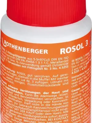 Zertifiziert Weichlötpaste Rosol 3 250g Flasche Rothenberger | 1419709