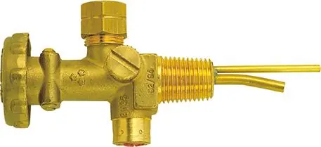 Kleinstflaschenventil Propan G3/8" links mit Überdrucksicherung GCE | 1418206 Beliebt