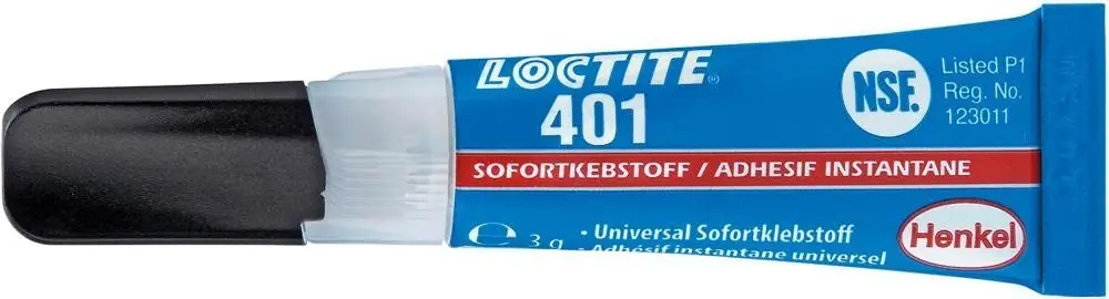 Sofort Bestellen Loctite 401 BC3G DE Sofortklebstoff Henkel | 3-g-Tube | 1410993
