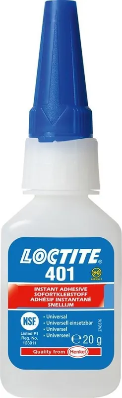 Loctite 401 BO20G EN/DE Sofortklebstoff Henkel | 20-g-Flasche | 1396171 Aktuell
