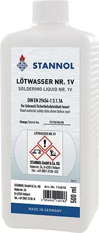 Lötwasser Nr. 114018 Stannol | 1418200 Heißes Angebot
