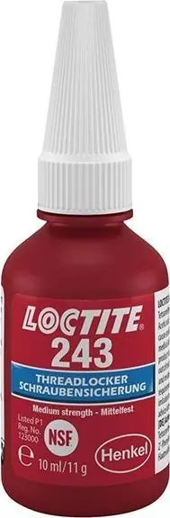 Online Kaufen Loctite 243 BO10ML EN/DE Schraubensicherung Henkel | 10-ml-Flasche | 1397242