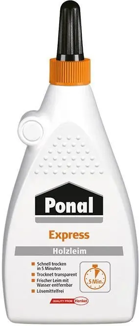 Ponal Express Holzleim 225g Flasche (F)Weißleim Henkel | 225-g-Flasche | 1414993 Top-Angebot