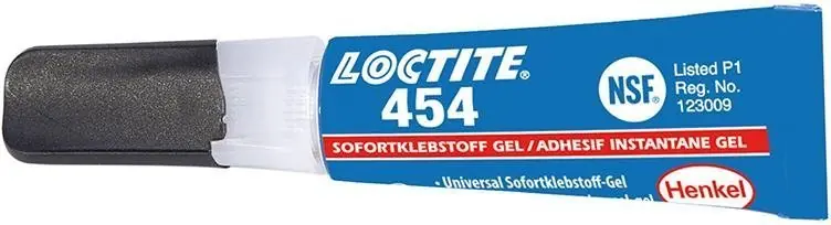 Garantierte Lieferung Loctite 454 3G DE Sofortklebstoff Henkel | 3-g-Tube | 1408670