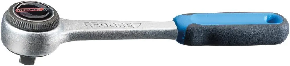 Zertifiziert Umschaltknarre 1/4" 72Zähne 129mm 2093U-3 Gedore | 1418679