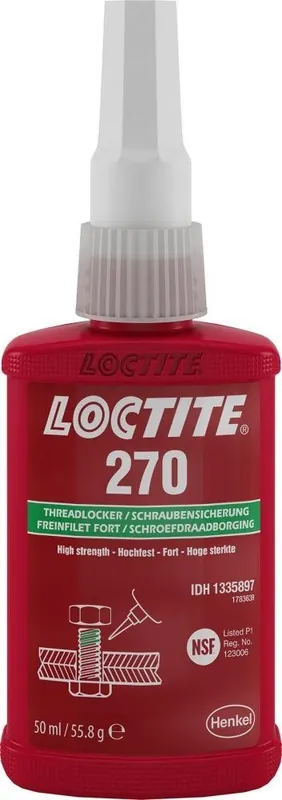 Versand Am Gleichen Tag Loctite 270 BO 50ML EGFD Schraubensicherung Henkel | 50-ml-Flasche | 1396522