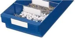 Etikett weiß für Kleinteilebox B152 mm VE 10 Stk. LA-KA-PE | Etikett weiß für Kleinteilebox B152 mm VE 10 Stk. LA-KA-PE | 1771315 Top-Seller