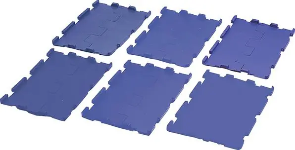 Klappdeckel blau für VTK / D600K,blau B600xT400 mm VE 4 Stk. LA-KA-PE | blau | 600x400x15 mm | 1773537 Knallerangebot
