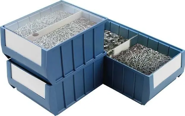 Nur Heute Kunststoff-Regalkasten 500x234x140mm, (VE6) | 9 | 500x234x140 mm | 459x210x130 mm | 13/40 kg | 3/8 | 1771803