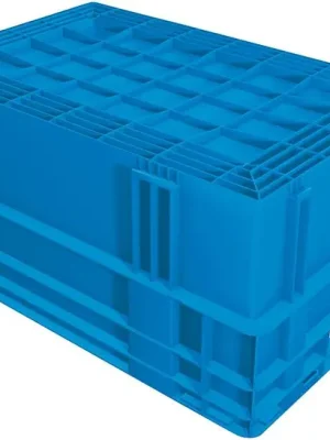 Direktkauf Drehstapelbehälter DTK 600x400x210 mm blau LA-KA-PE | 70 kg | 600x400x210 mm | 549x349x192 mm | 1771248