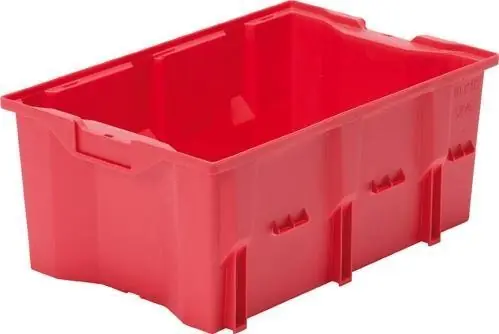 Drehlagerkasten DLK 1 c rot LA-KA-PE | 480x312x200/385x260x187 mm | 1773488 Neu