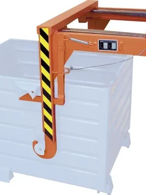 Bestpreis Stapler-Traverse RAL2000 für Stapelkipper 900 l | BST 90 | 2000 kg | 945x1130x980 mm | 450x200x80 mm | 0,90 m³ | 1782577