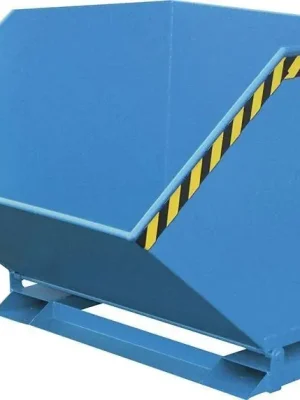Aktuell Späne-Kippmulde SKK 1000 l RAL 5012 | 1000 l | 1420x1110x975 mm | 560 mm | 725/170/55 mm | kastenförmig | 1781923