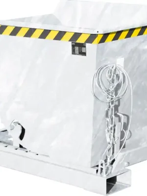 Zertifiziert Späne-Kippbehälter 1200 lEXPO-E1200,feuerverzinkt | 1500 kg | 1720x1070x1095 mm | 600/200/80 mm | 1,20 m³ | 1780400