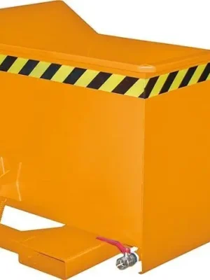 Spänebehälter SGU 750 l 1280xT1140xH680 mm RAL2000 Tragkraft 1000kg mit Lochblechboden | SGU 75 | 1000 kg | 1440x1280x680 mm | 495/200/60 mm | 0,75 m³ | 1783989 Online Kaufen