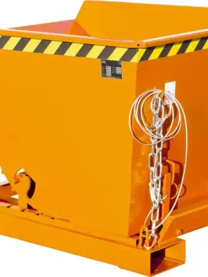 Angebot Späne-Kippbehälter 900 l EXPO-E900,lack.,RAL2000 | 1000 kg | 1260x1570x835 mm | 600/200/80 mm | 0,90 m³ | 1782440