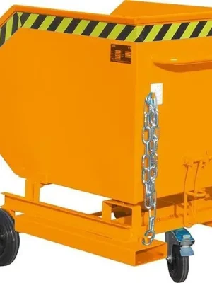 Spänekastenwagen SKW-ET 400 l B900xT1320xH1090 mm RAL2000 Tragkraft 300kg | SKW-ET 400 | 400 l | 1320x900x1090 mm | 740 mm | 1781908 Bestseller