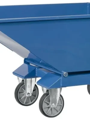 Muldenkipper 250l B713xT1359xH780 mm RAL 5007 Tragkraft 750kg mit Ablasshahn | RAL 5007 | mit Ablasshahn und Sieb | 750 kg | 250 l | 1359x713x780 mm | 780 mm | 194/203/603/72 mm | 1200x652x413 mm | 1783646 Letzte Chance