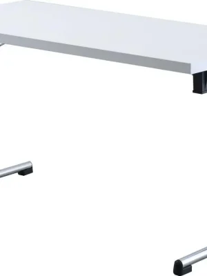 Klapptisch KL 1380x690x745,Platte weiß | weiß | 1380x690x734* mm | 1785882 Preisknaller