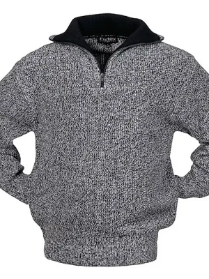 Scheibler Pullover Gr.L schwarz/weiß-meliert Jetzt Kaufen