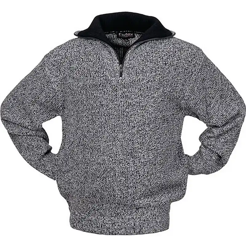 Scheibler Pullover Gr.L schwarz/weiß-meliert Jetzt Kaufen