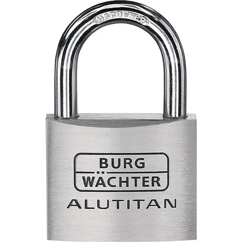 Burg-Wächter Zylindervorhangschloss 770/30 Schlosskörper-B.30mm Alu versch.-schl. Zertifiziert